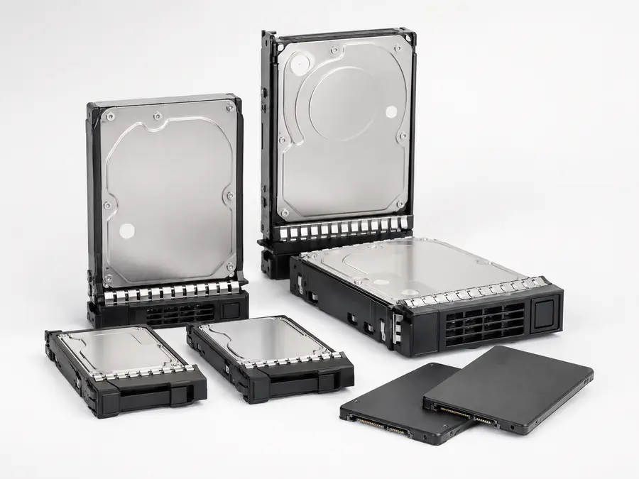 Enterprise Hard Drives & SSDs product illustration
